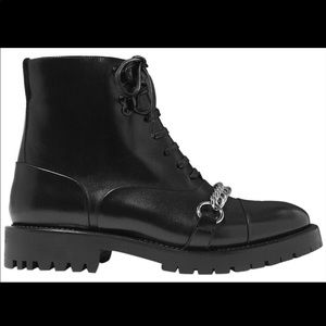 Burberry Barke Chain Combat Boots